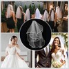 Unique Bargains Wedding Veil Natural White 1 Pc - 4 of 4