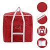 REGALWOVEN Clothing Comforter Closet Organizers Storage Bags with Handles - 3 of 4