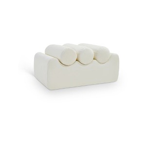 Meridian Furniture,Rumble Vegan Leather Bench - 1 of 4