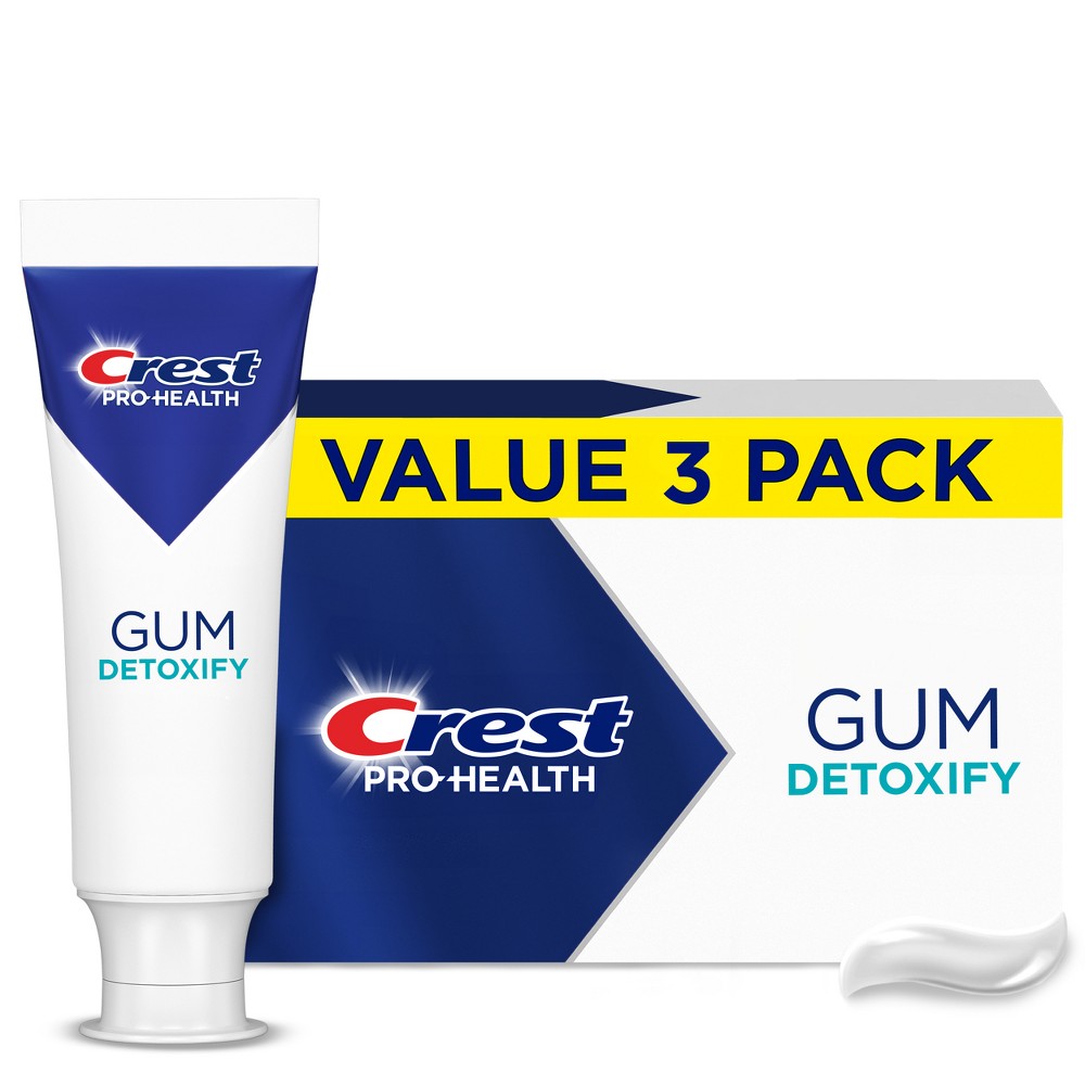 Photos - Toothpaste / Mouthwash Crest Pro-Health Gum Detoxify Deep Clean Toothpaste - 4.8oz/3pk 