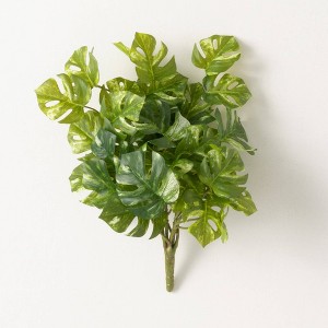 Sullivans Artificial 11.5" Monstera Bush, Green - 1 of 2
