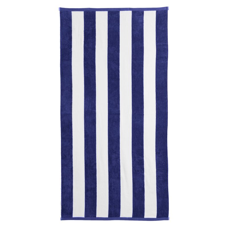 Cotton Classic Cabana Stripe Beach Towel 4 Pack - Great Bay Home, 5 of 7