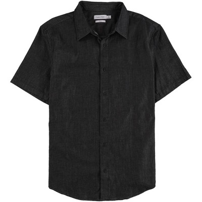 Calvin Klein Mens Classic Button Up Shirt