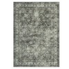 Washable Area Rug Vintage Distressed Rug Non Slip Low Pile Rugs - 2 of 4