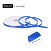 Unique Bargains Polyester Soft Decorative Cake Box Gift Wrapping Ribbon 3/8" x 50 Yard Blue - 2 of 4