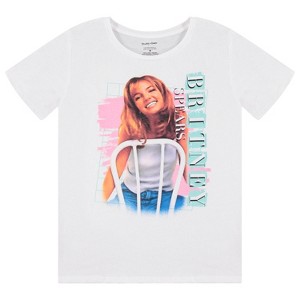 Ladies Britney Spears Tour Shirt - Classic Britney Spears Fashion Top - Britney Spears Princess of Pop Short Sleeve Tee - 1 of 1
