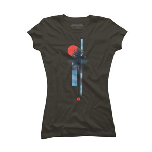 Junior's Design By Humans Abstract Nature By airiestudio T-Shirt - 1 of 3
