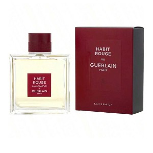 Habit Rouge By Guerlain Orange, Basil, Bergamot, Lime, Labdanum Men Eau De Parfum Spray 3.3 Oz (New Packaging) 1965 Daytime 3.3 Oz Fragrance - 1 of 1