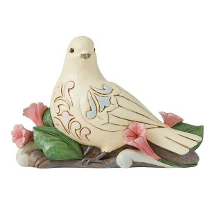 Jim Shore 4.25 In Peaceful Messenger White Dove Figurines - 1 of 3