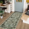 Area Rugs Living Room Machine Washable Soft Carpet for Bedroom Vintage Distressed Area Rug - 2 of 4