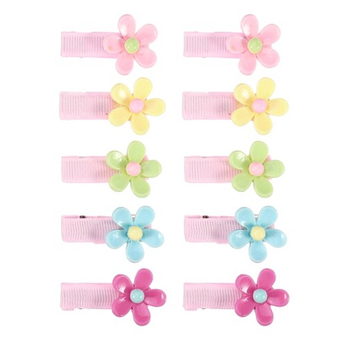 4/3/2pcs Sweet Hair Clip Girls Cute Flower Hairpins Pearl