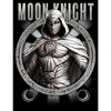 Men's Marvel: Moon Knight Hieroglyph Frame Evil Beware T-Shirt - 2 of 4