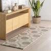 Home Conservatory Medallion Hand Tufted Wool Indoor Area Rug - 2 of 4