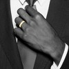 Black Bow Jewelry 5mm 10K Rose, White, or Yellow Gold Lightweight Flat Standard Fit Band - 4 of 4
