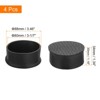 Unique Bargains Non-Slip Noise Reduction Non-Marking Furniture Chair Leg Caps - 2 of 4