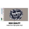 Ford Motor Company Vintage Logo Automotive Bumper Sticker - 3 of 4