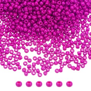 Unique Bargains Loose DIY Earring Necklace Making Glass Round Beads 12000 Pcs - 1 of 4