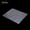 Unique Bargains PE Material Transparent Tear-resistant Dust-proof Plastic Poly Bags 30 Pcs - 3 of 3