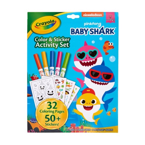 Crayola Characters Travel Pack, Art Set, 6 Crayons, 40 Coloring and  Activity Pages 