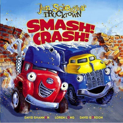 Lot of Jon Scieszka’s Trucktown MELVIN MIGHT? Smash! Crash! Hardcover Books