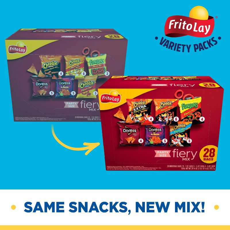 Frito-Lay Variety Pack Spicy Party Mix Cube - 28ct, 5 of 10