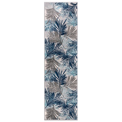World Rug Gallery Edinburgh Floral Leaves Area Rug