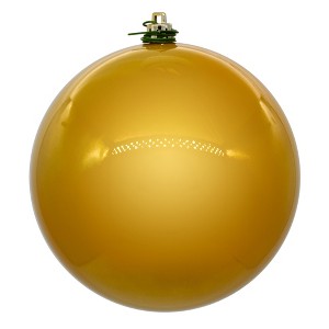 Vickerman Gold Ball Ornament - 1 of 2