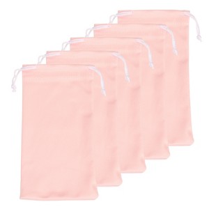 Unique Bargains Microfiber Portable Storage Scratch-Resistant Eyeglasses Bag 5 Pcs - 1 of 4