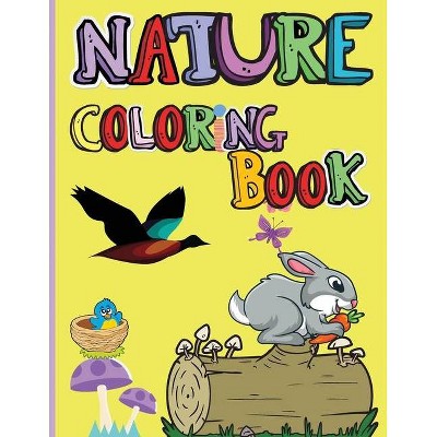 Nature Coloring Book - by  Jessa Ivy (Paperback)