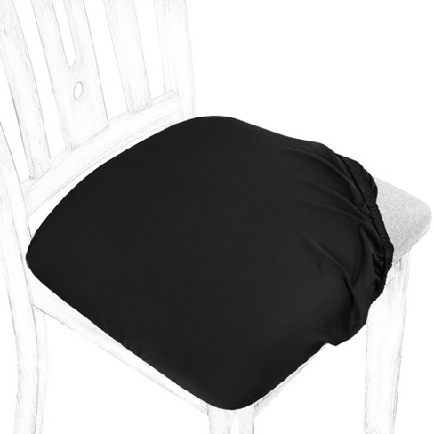 Black seat covers for dining room chairs new arrivals