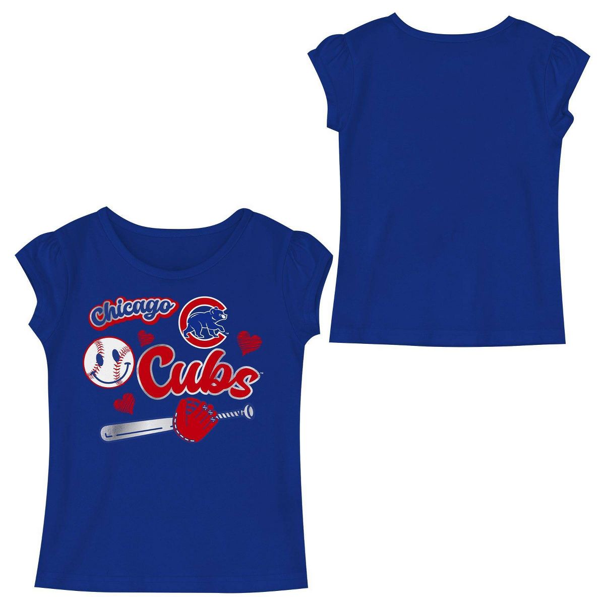 MLB Chicago Cubs Toddler Girls T-Shirt