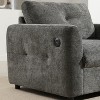 Merax Modern 42" Wide Seat Armchair with Dual-Port Charger and Tufted Design - 4 of 4