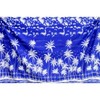 LA LEELA Men's Sarong Bath Hawaiian Pareo Wrap One Size Blue - 4 of 4