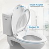 CuisinSmart Toilet Seat with Built-In Potty Training Seat, Toilet Seat with Toddler Seat, Magnetic Kids Toilet Seat - 3 of 4