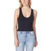 WallFlower Women's Insta Smooth Olivia Seamless Rib V-Neck Tank - 2 of 4