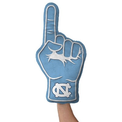 NCAA North Carolina Tar Heels Plushlete Foam Finger Pillow