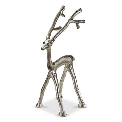 TAG Small Cast Aluminum Decorative Reindeer Figurine
