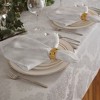 Elrene Barcelona Damask Stain Resistant Napkin Set of 4 - 17" x 17" - Elrene Home Fashions - 2 of 4