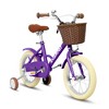 Vynxaria Kids'Bike Girls Bike 12 Inch Wheels,1-Speed Child Bicycles For 2-3 Years,With Removable Training Wheels Baby Toys - 4 of 4