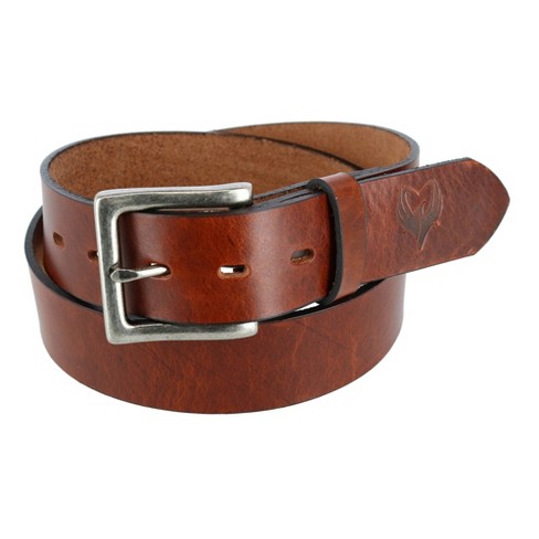 Ascentix Men's Removable Buckle Bridle Belt With Phoenix, 40, Brown : Target