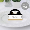 Big Dot of Happiness Law School Grad - Future Lawyer Graduation Party Tent Buffet Card - Table Setting Name Place Cards - Set of 24 - image 2 of 4