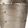 HomeRoots 12" Silver Metal Table Vase - 4 of 4