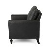 CAVINAS Modern Accent Chair with Thick Upholstered Bedroom Chair with Tapered Legs Single Armchair Comfy Chair for Living Room, Reading Room - 3 of 4