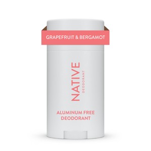 Native Deodorant - Grapefruit & Bergamot - Aluminum Free - 2.65 oz - 1 of 4