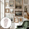 Unique Bargains Picture Hangers Mini Wall Hook ABS White 20 Pcs - 2 of 4