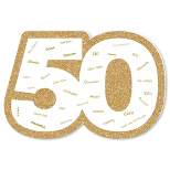 Big Dot of Happiness We Still Do - 50th Wedding Anniversary - Guest Book Sign - Anniversary Party Guestbook Alternative - Signature Mat