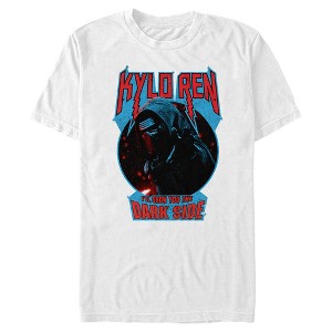 Men's Star Wars The Force Awakens Kylo Ren Show Dark Side T-Shirt - 1 of 4