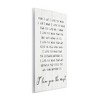 Stupell Industries Inspirational I love You the Most Wall Plaque Art - 2 of 4