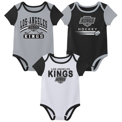 NHL Los Angeles Kings Boys' 3pk Bodysuit