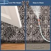 Liora Manne Carmel  Indoor/Outdoor Rug  Black.. - 3 of 4